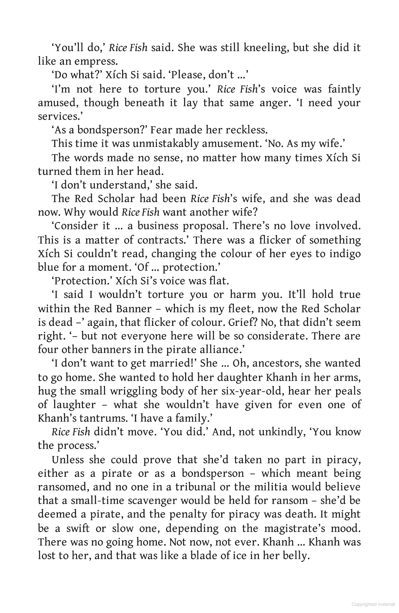 the red scholar's wake