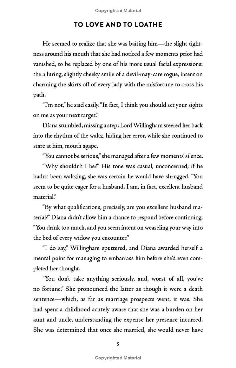 the regency vows - book 2 - to love and to loathe