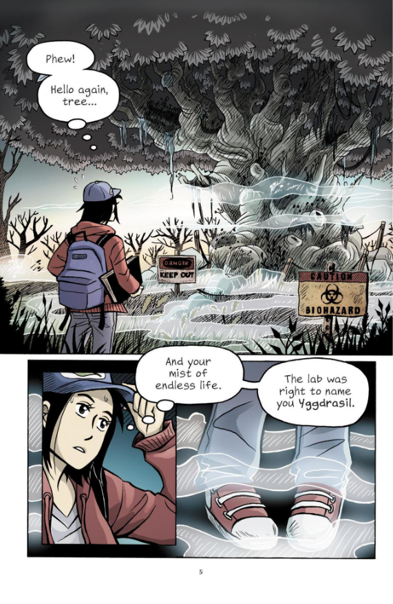 the rema chronicles #1: realm of the blue mist: a graphic novel