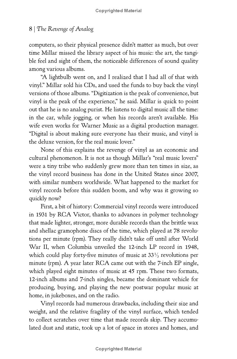 the revenge of analog: real things and why they matter