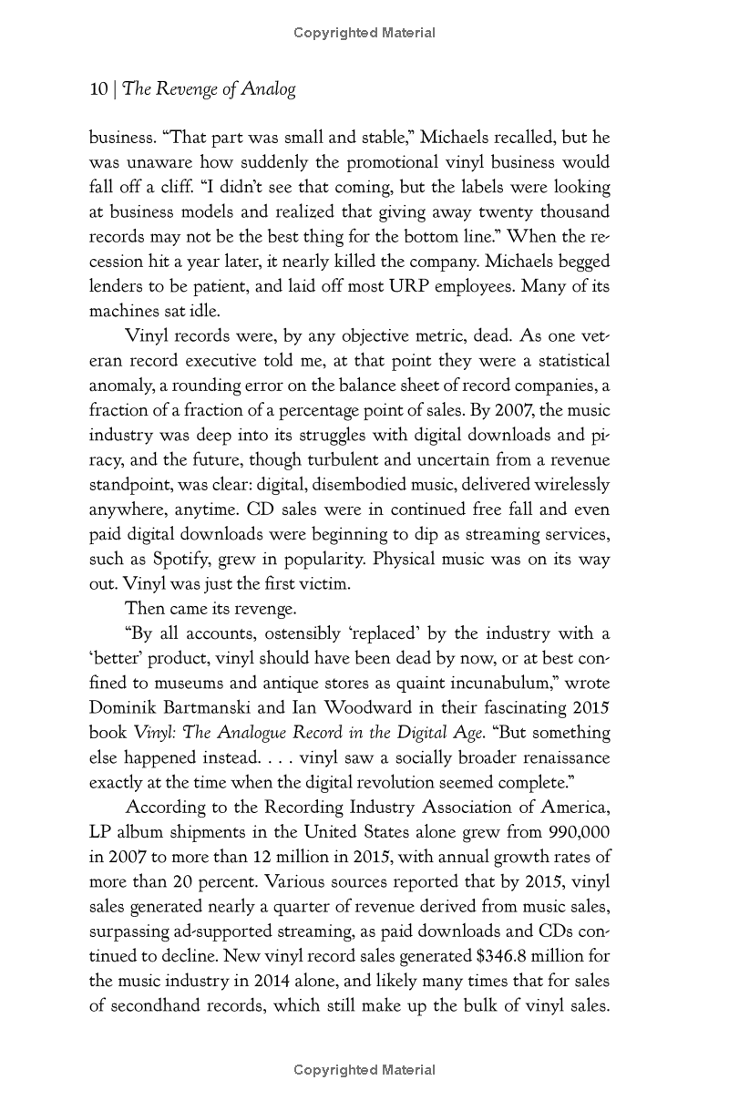 the revenge of analog: real things and why they matter