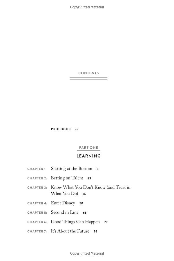 the ride of a lifetime: lessons learned from 15 years as ceo of the walt disney company
