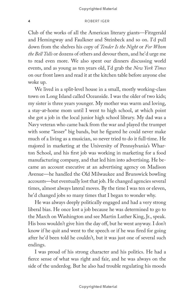 the ride of a lifetime: lessons learned from 15 years as ceo of the walt disney company