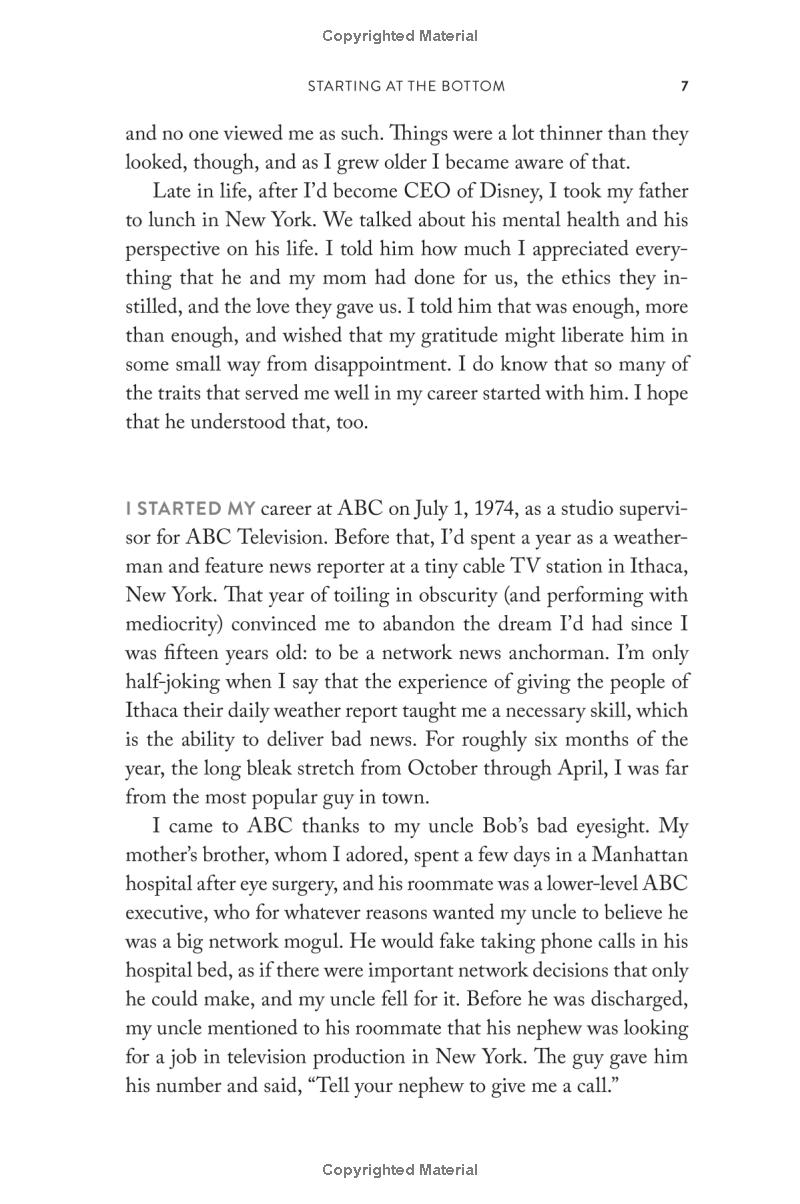 the ride of a lifetime: lessons learned from 15 years as ceo of the walt disney company