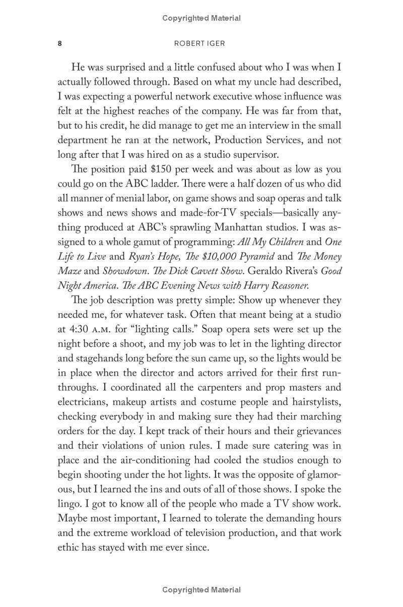 the ride of a lifetime: lessons learned from 15 years as ceo of the walt disney company