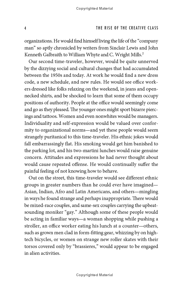 the rise of the creative class