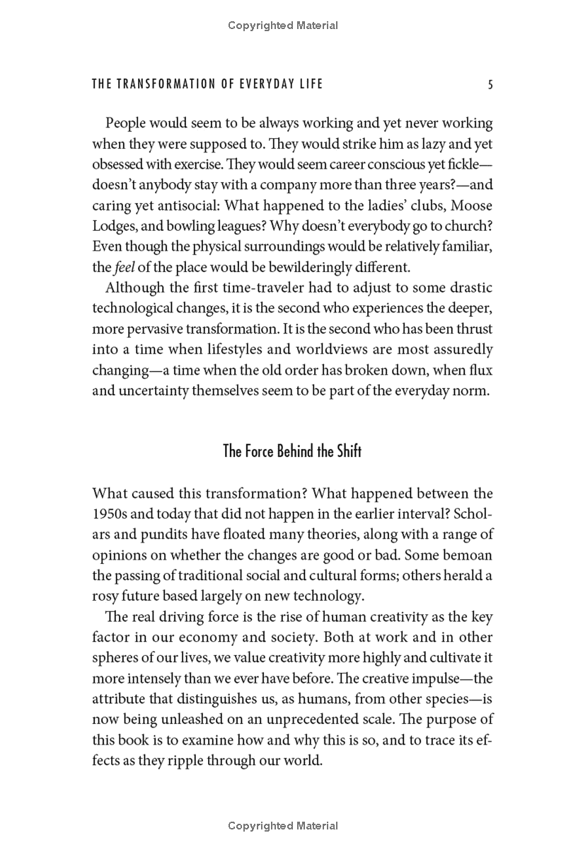 the rise of the creative class