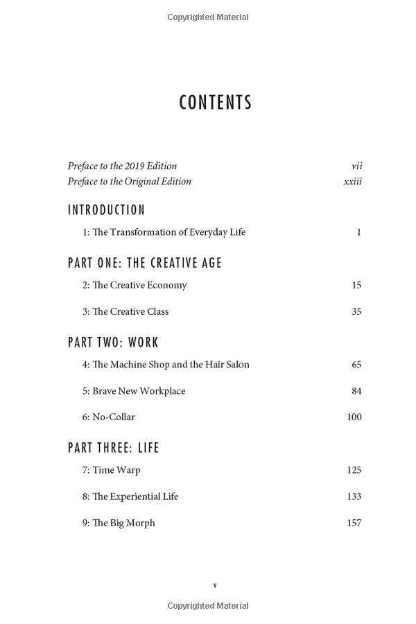 the rise of the creative class