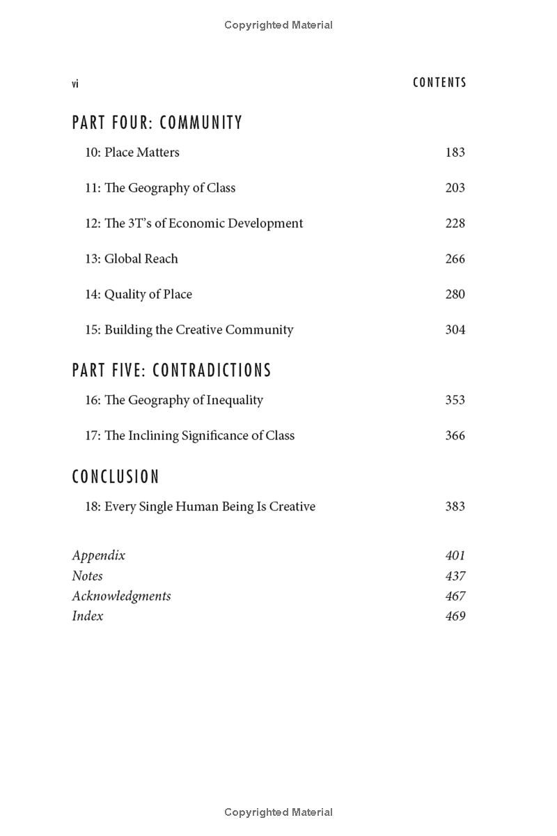 the rise of the creative class