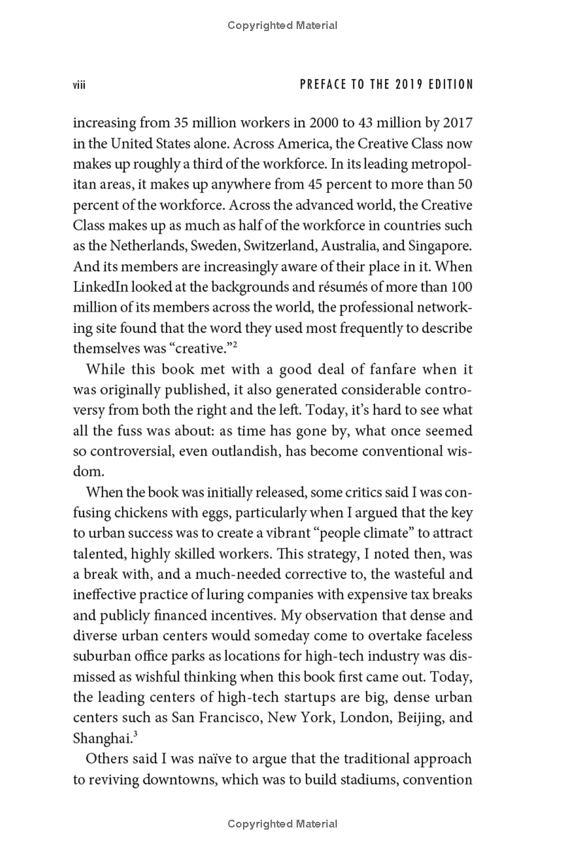 the rise of the creative class