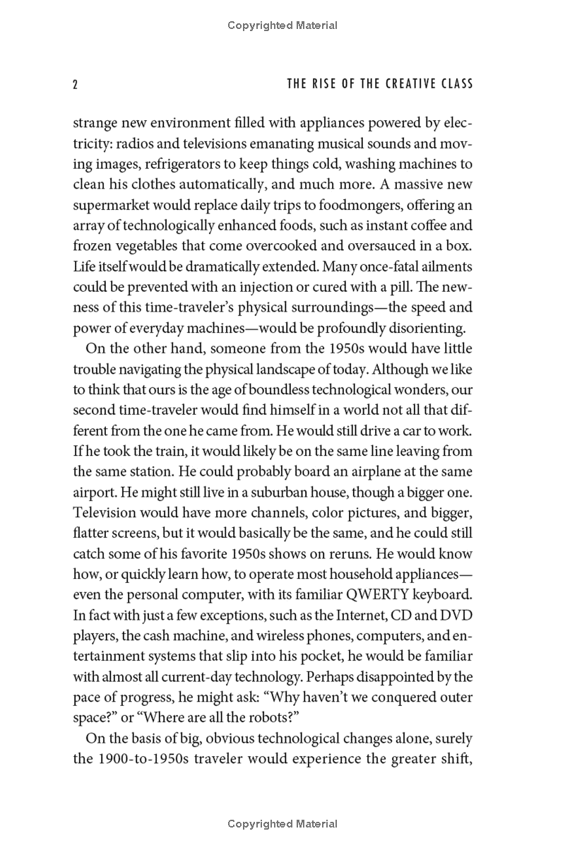 the rise of the creative class