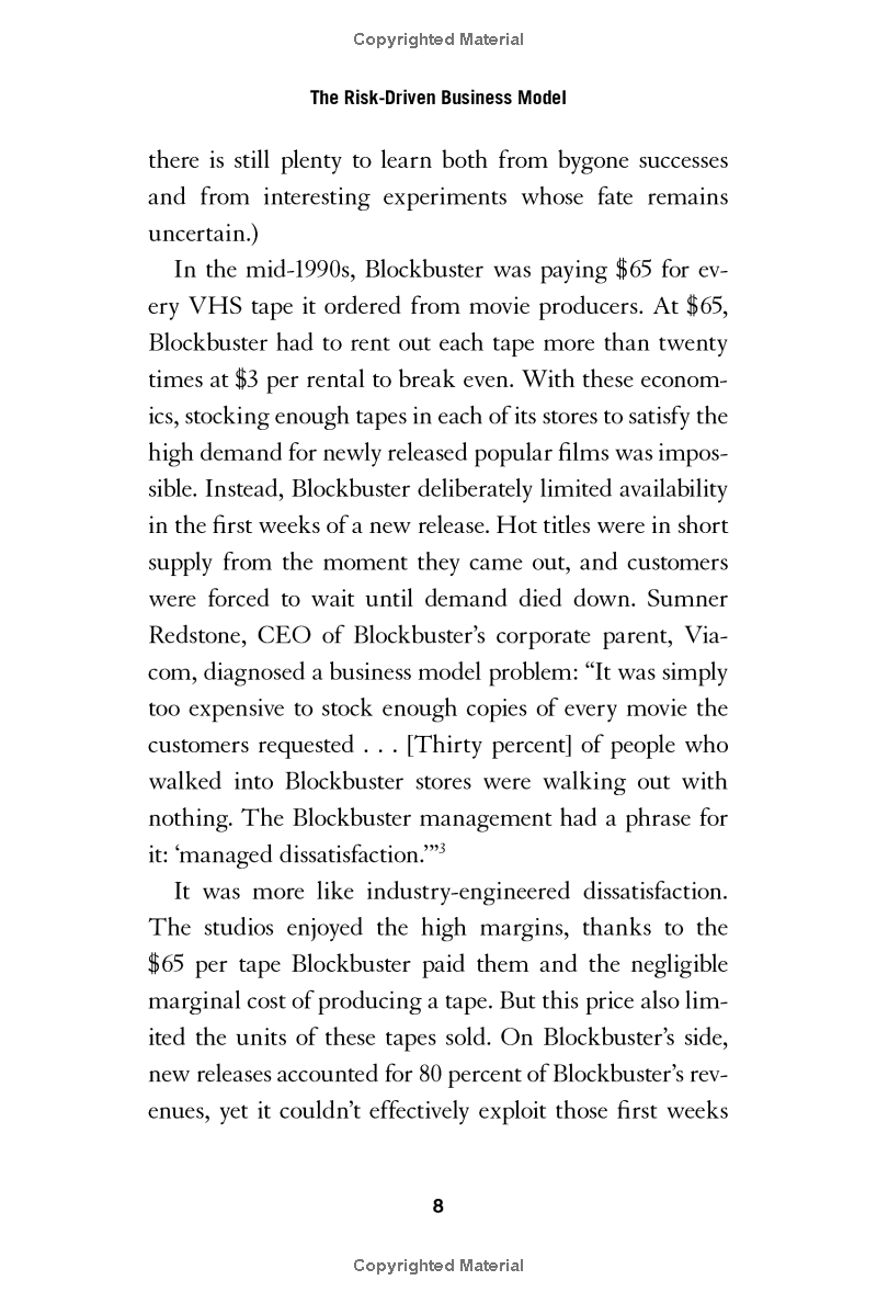 the risk-driven business model: four questions that will define your company