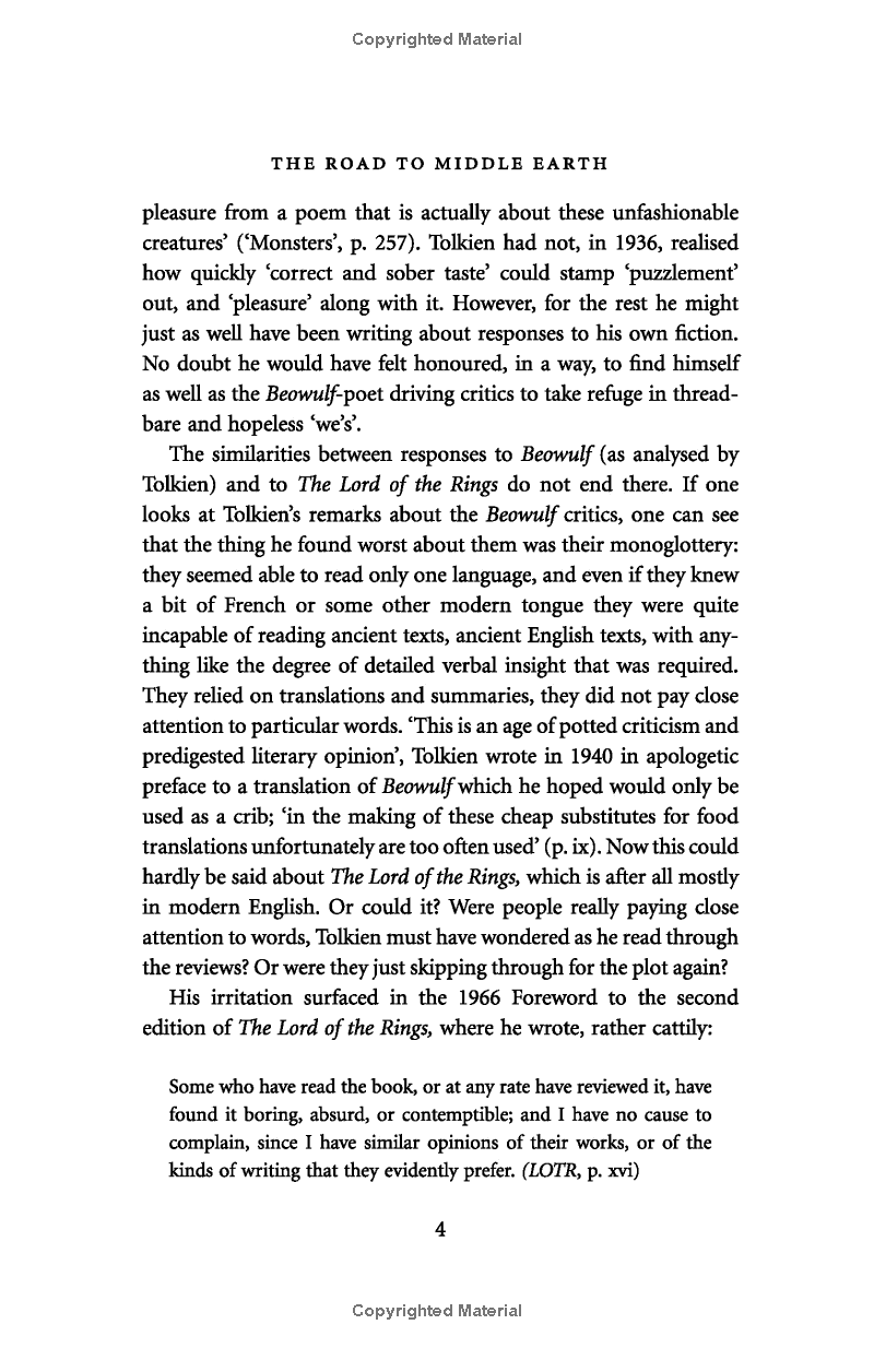 the road to middle-earth: how j. r. r. tolkien created a new mythology