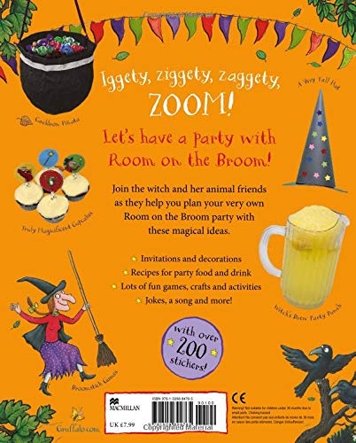 the room on the broom party book