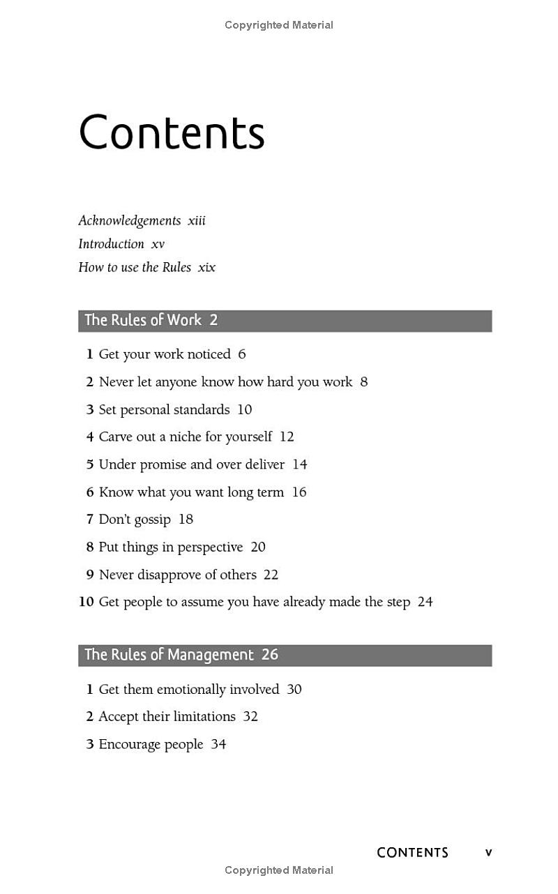 the rules of everything