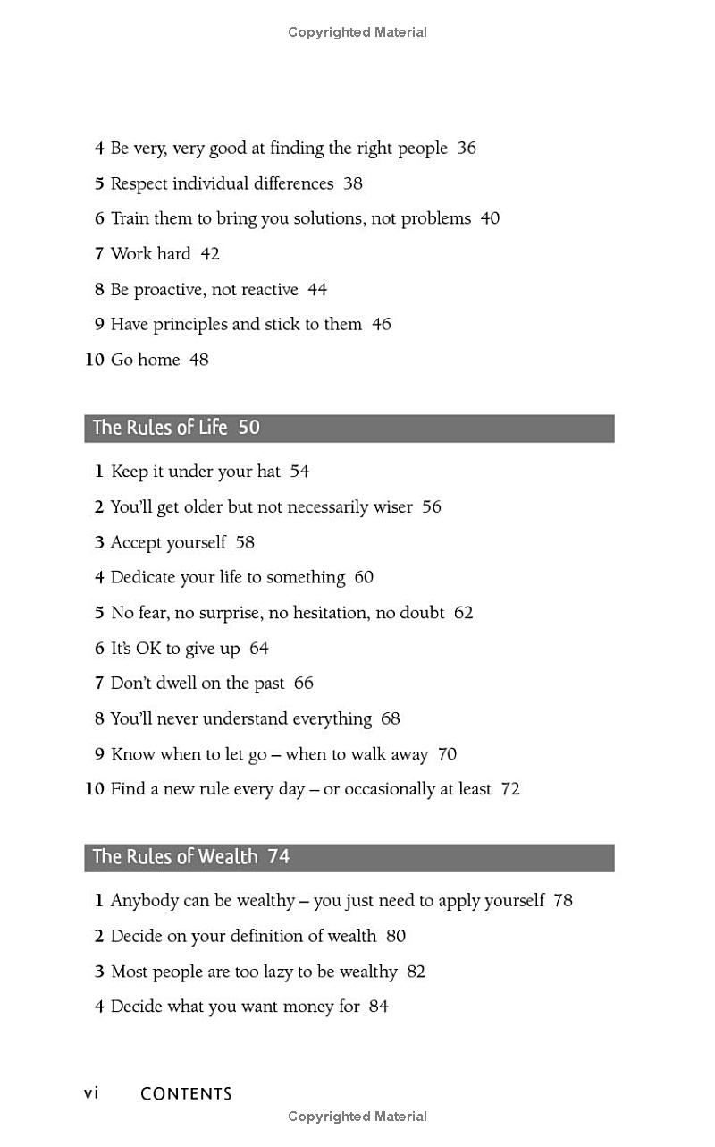 the rules of everything