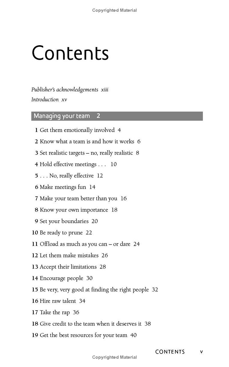 the rules of management (5th edition)