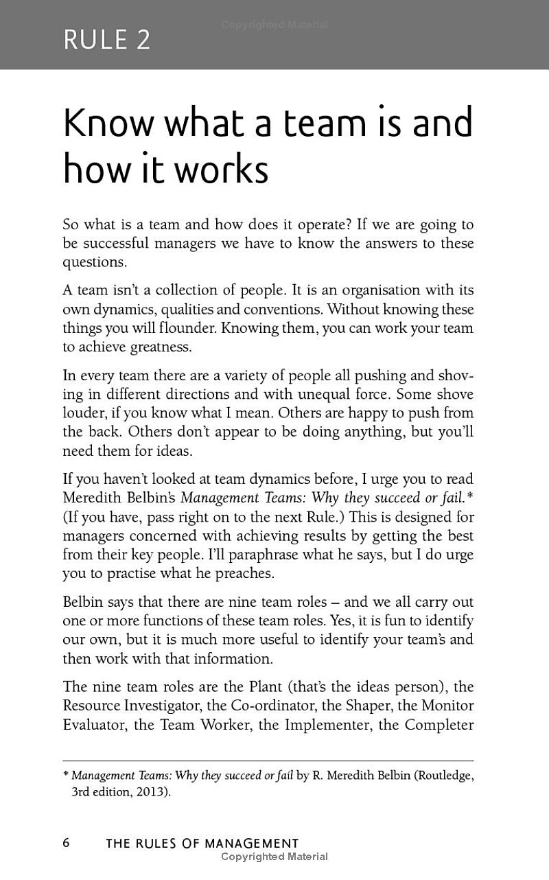 the rules of management (5th edition)