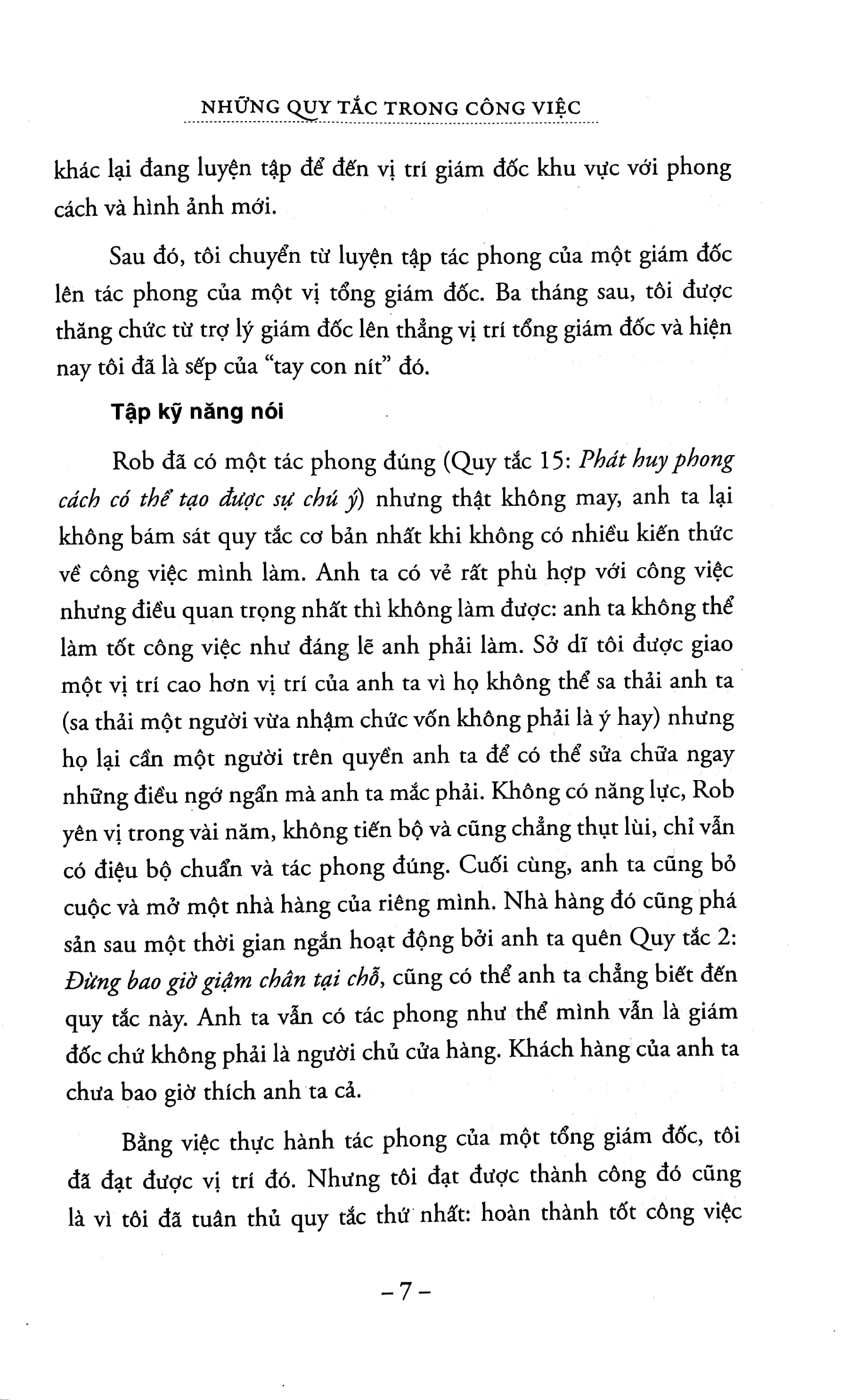 the rules of work - những quy tắc trong công việc (tái bản 2023)