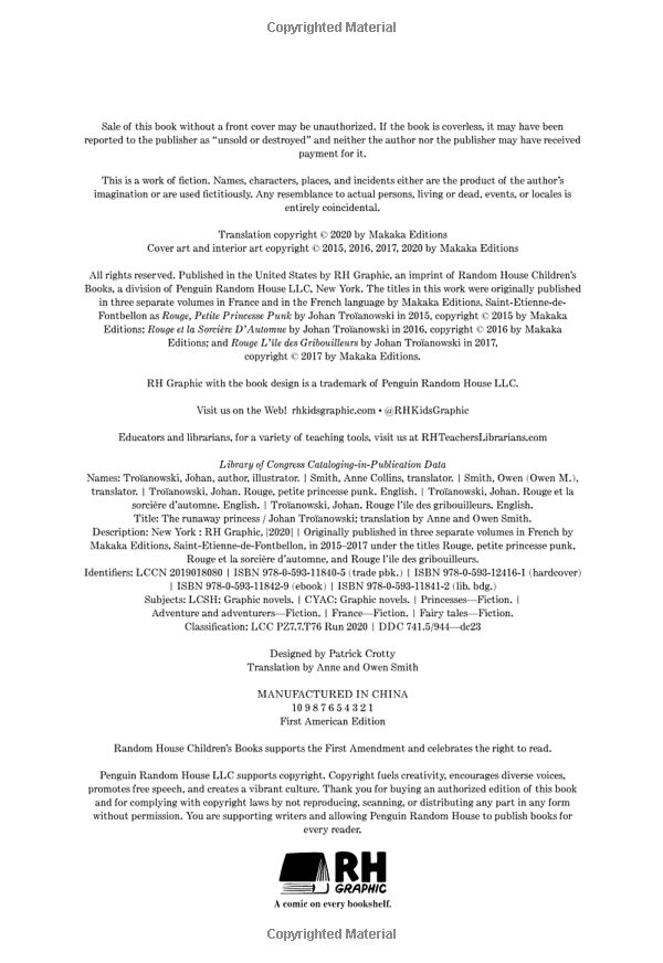 the runaway princess: a graphic novel