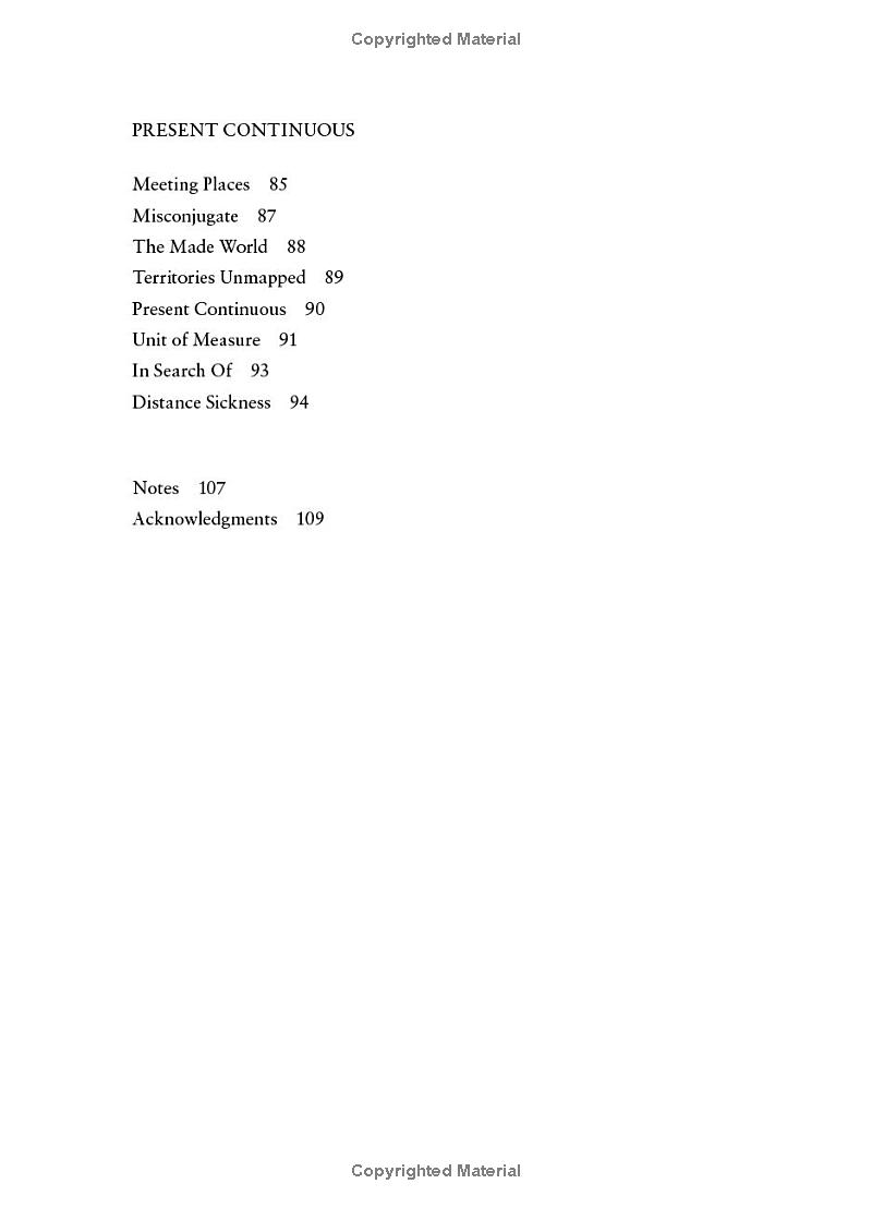 the rupture tense: poems