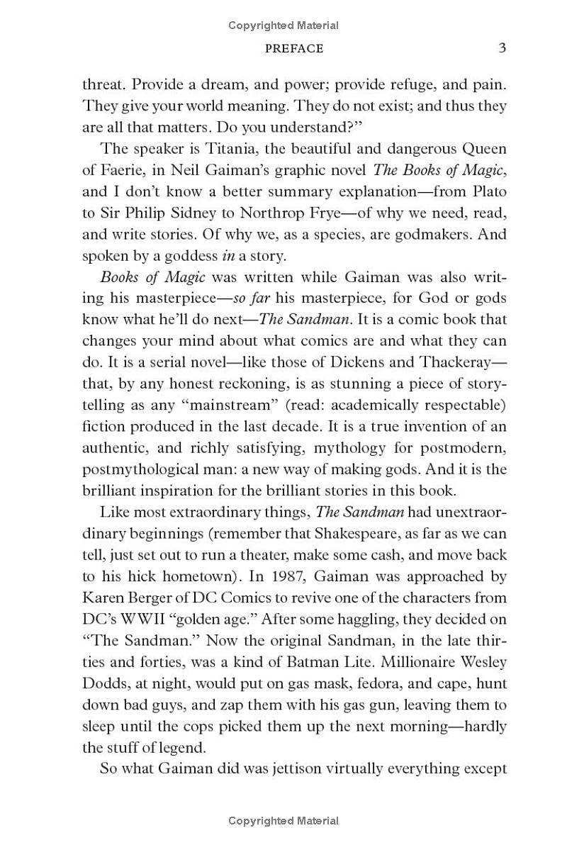 the sandman book of dreams