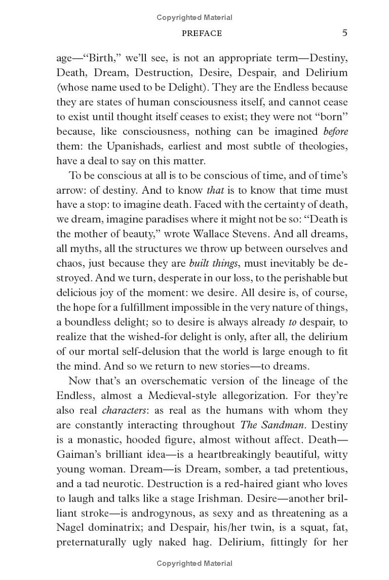 the sandman book of dreams