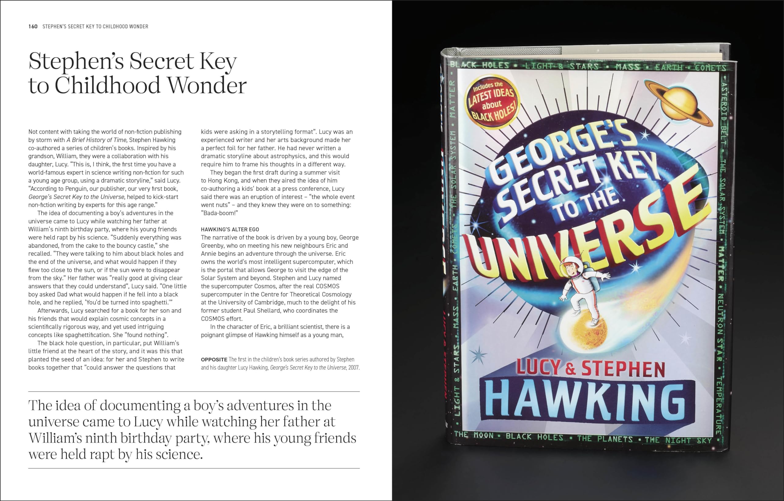 the science museum - stephen hawking genius at work