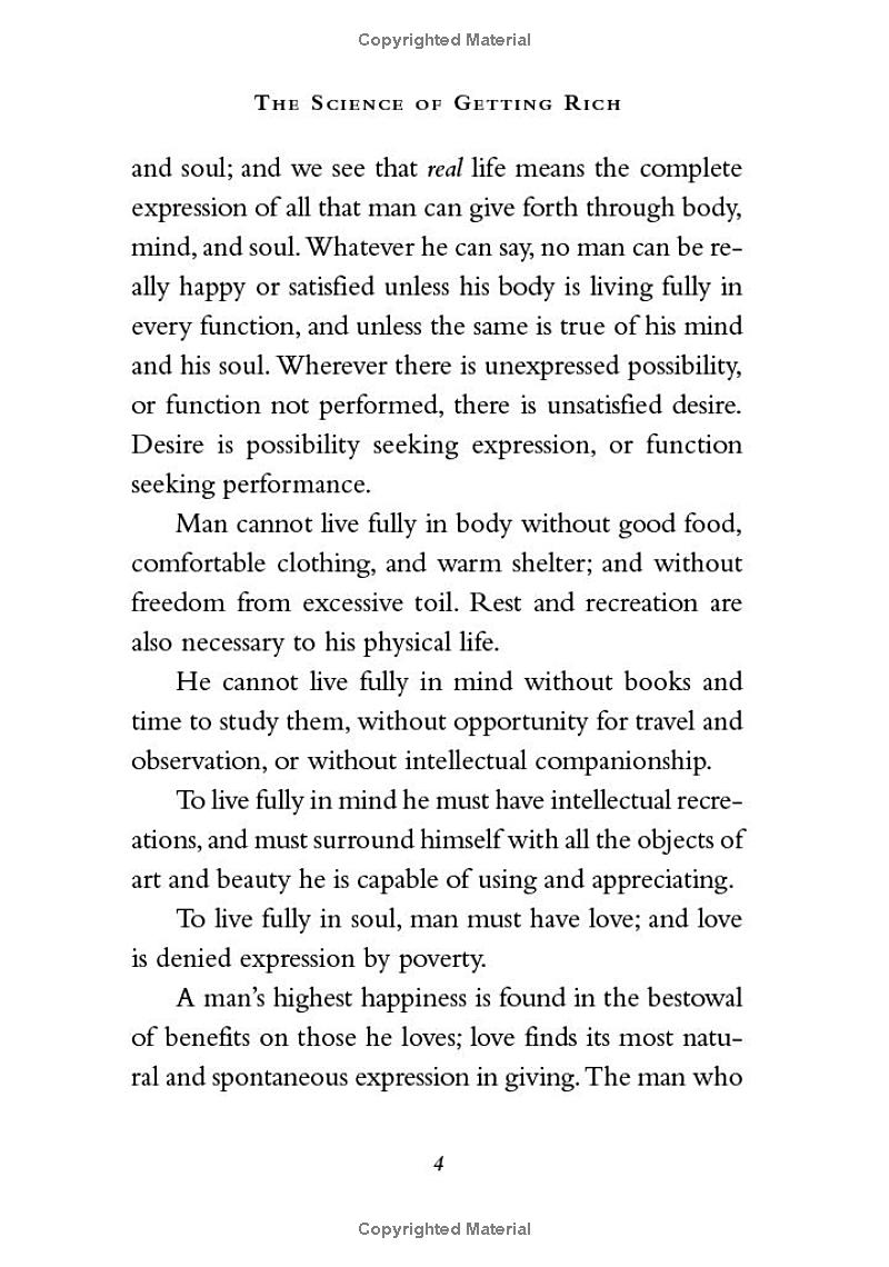 the science of getting rich