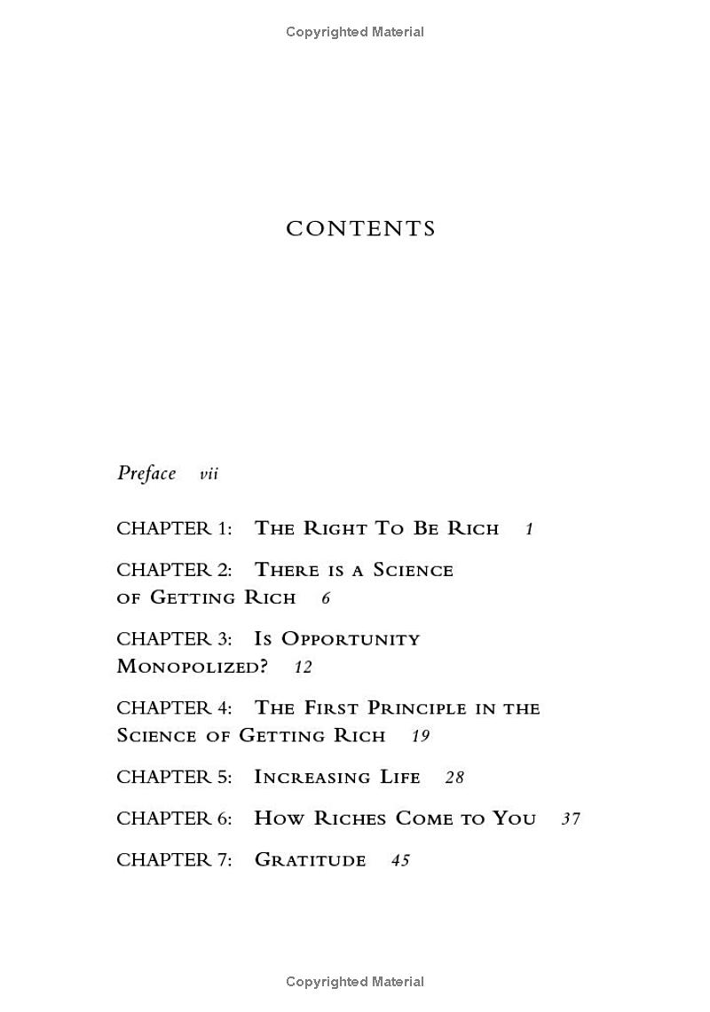 the science of getting rich