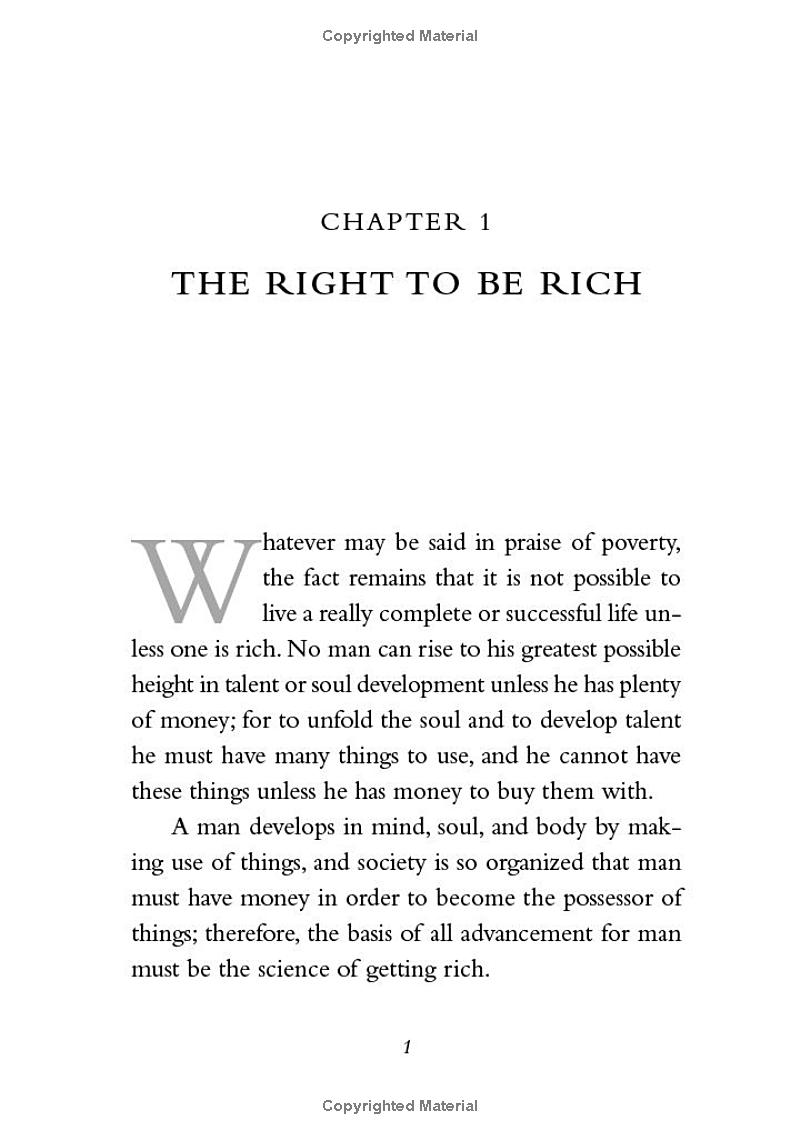 the science of getting rich