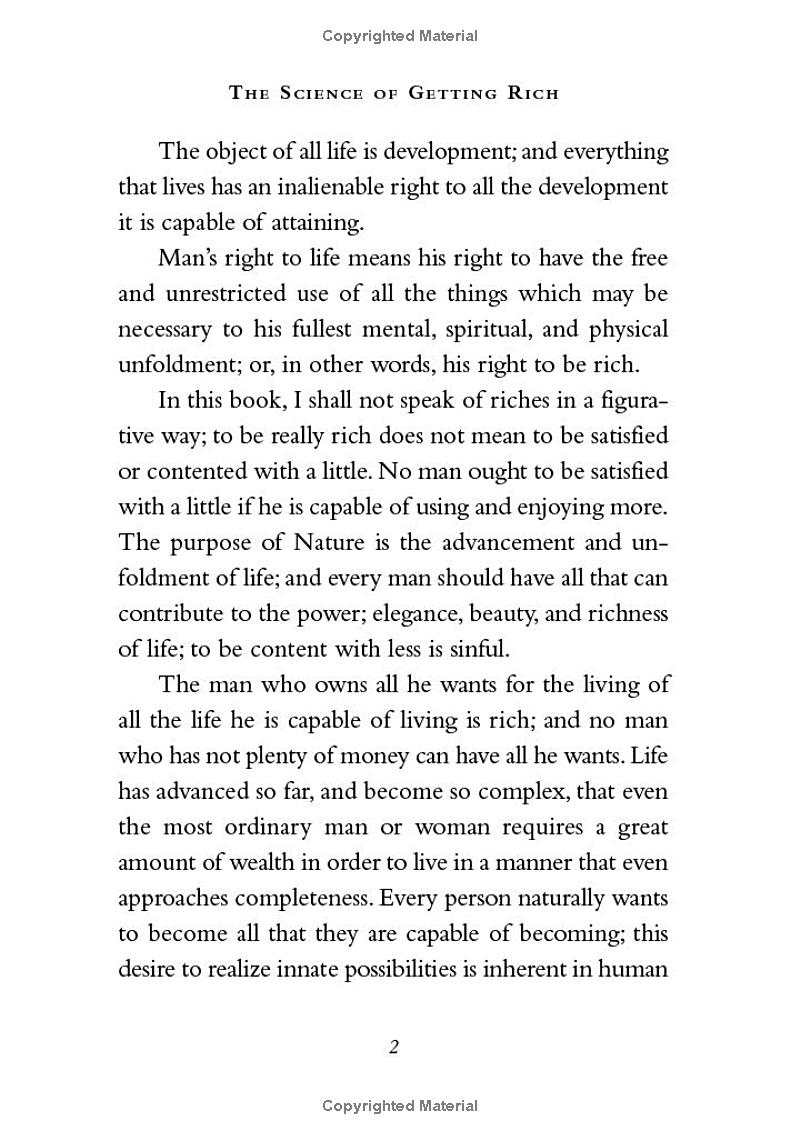 the science of getting rich