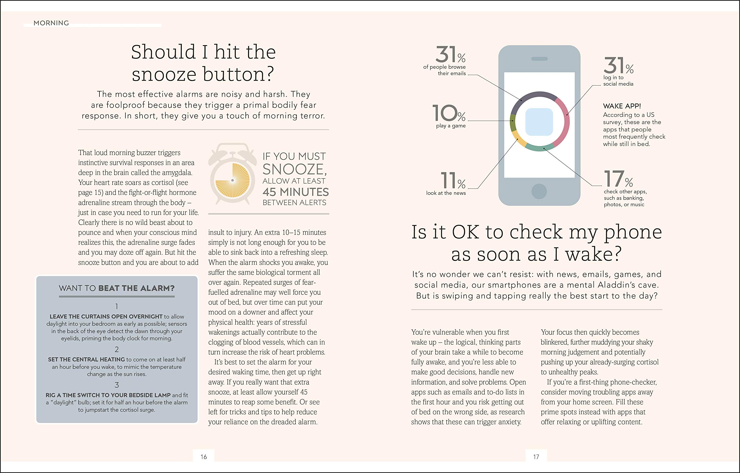 the science of living : 219 reasons to rethink your daily routine