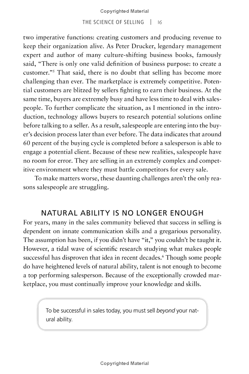 the science of selling: proven strategies to make your pitch, influence decisions, and close the deal