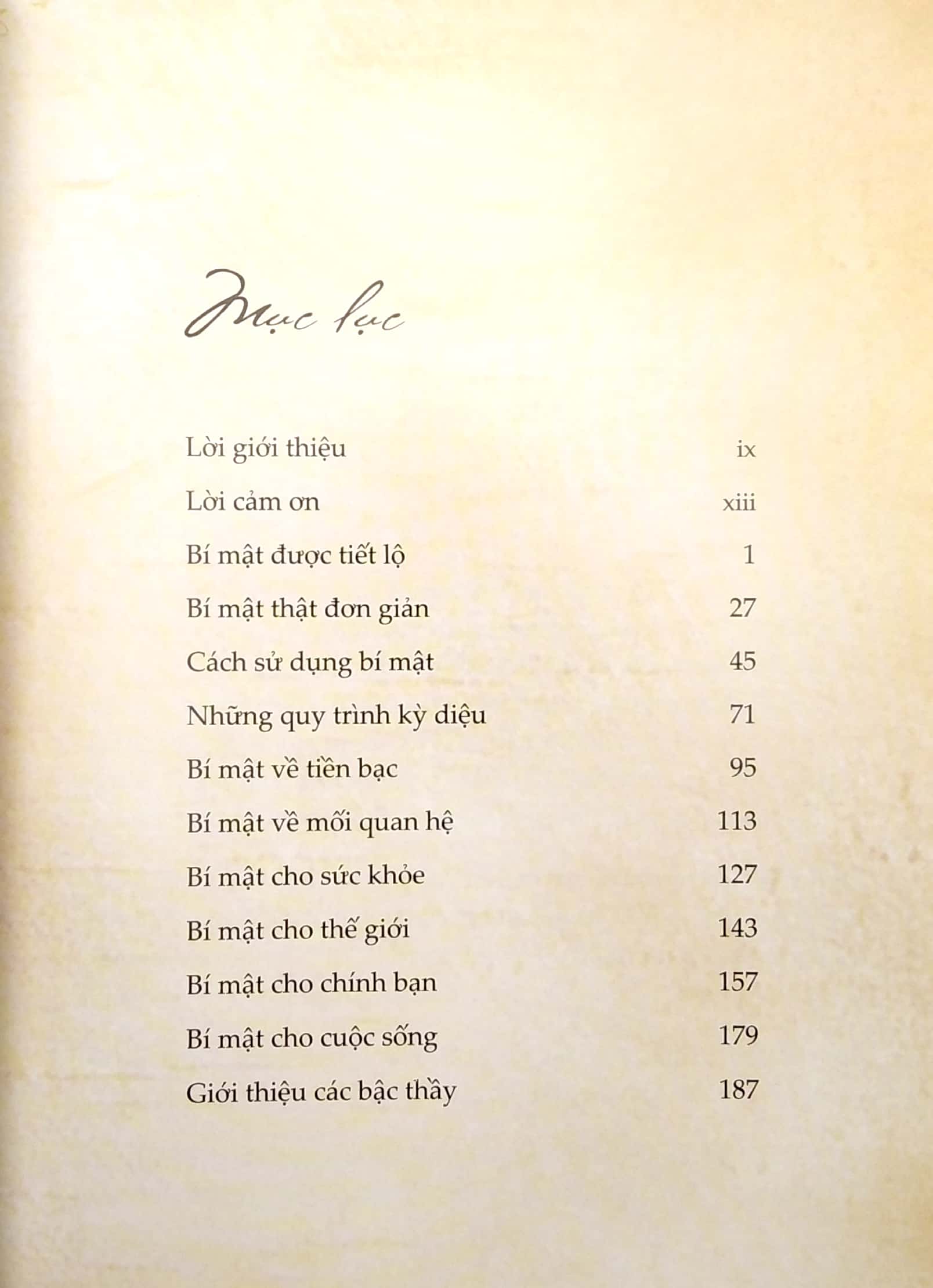 the secret - bí mật (tái bản 2022)