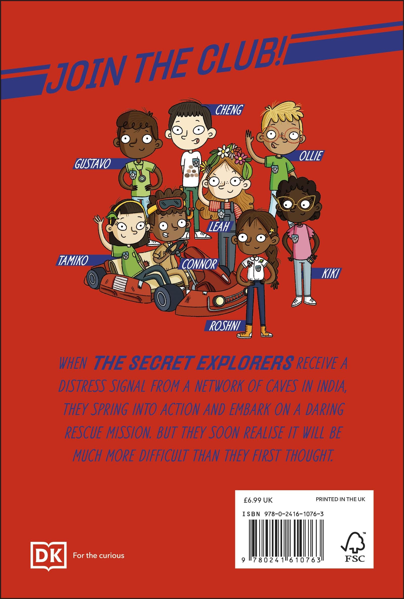 the secret explorers and the cave crisis