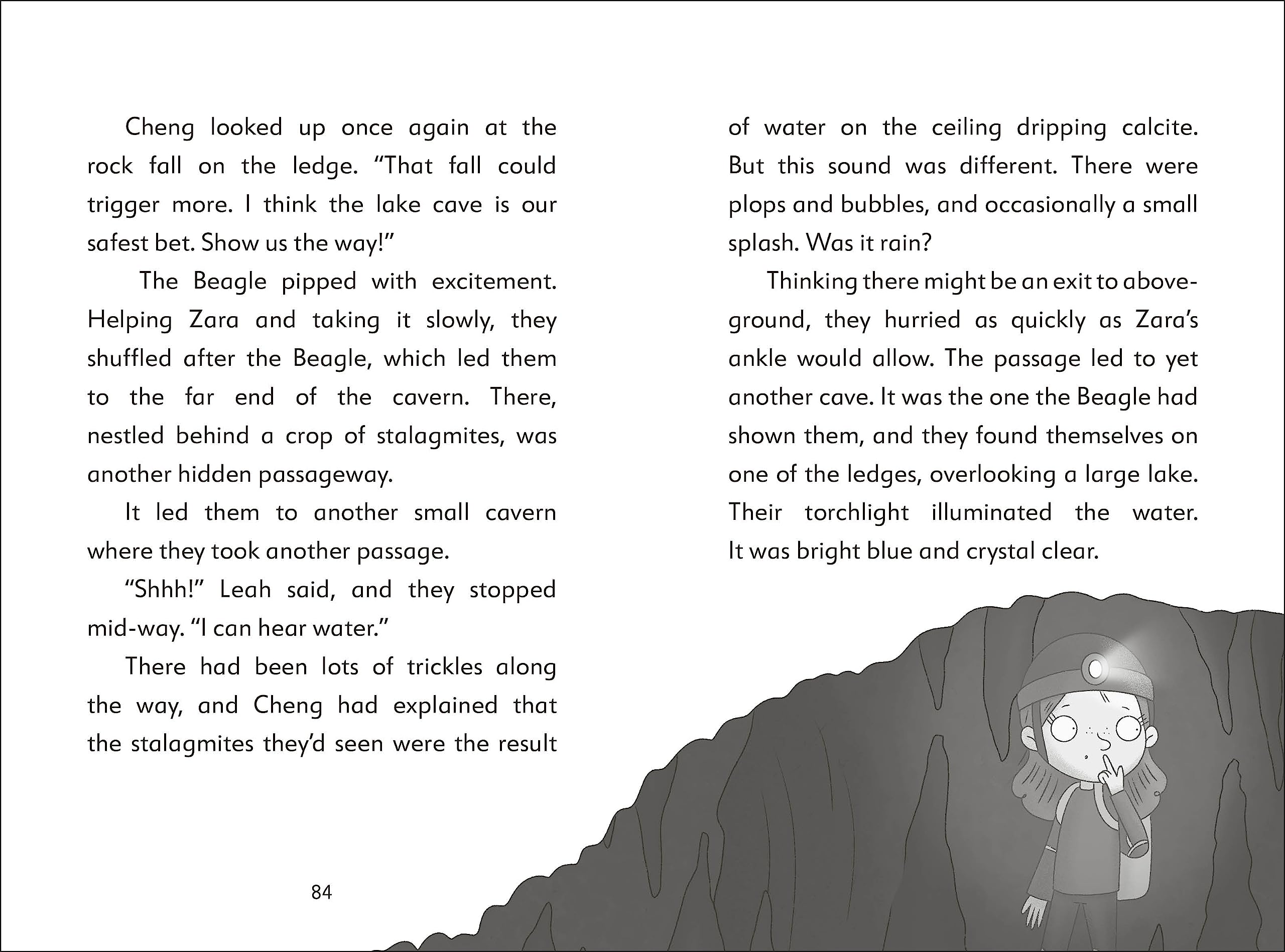 the secret explorers and the cave crisis