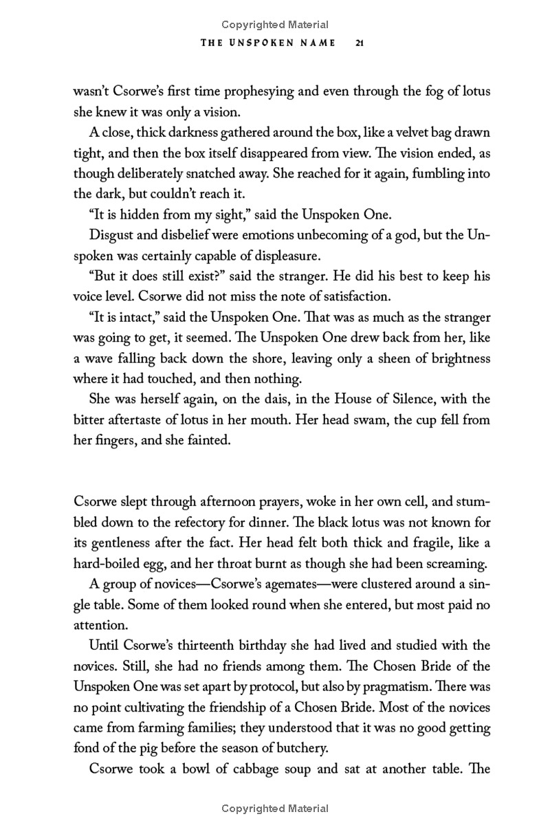 the serpent gates 1: the unspoken name