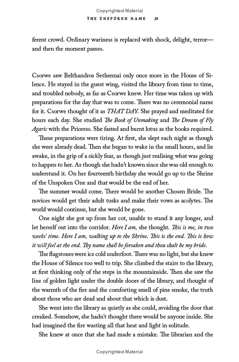 the serpent gates 1: the unspoken name