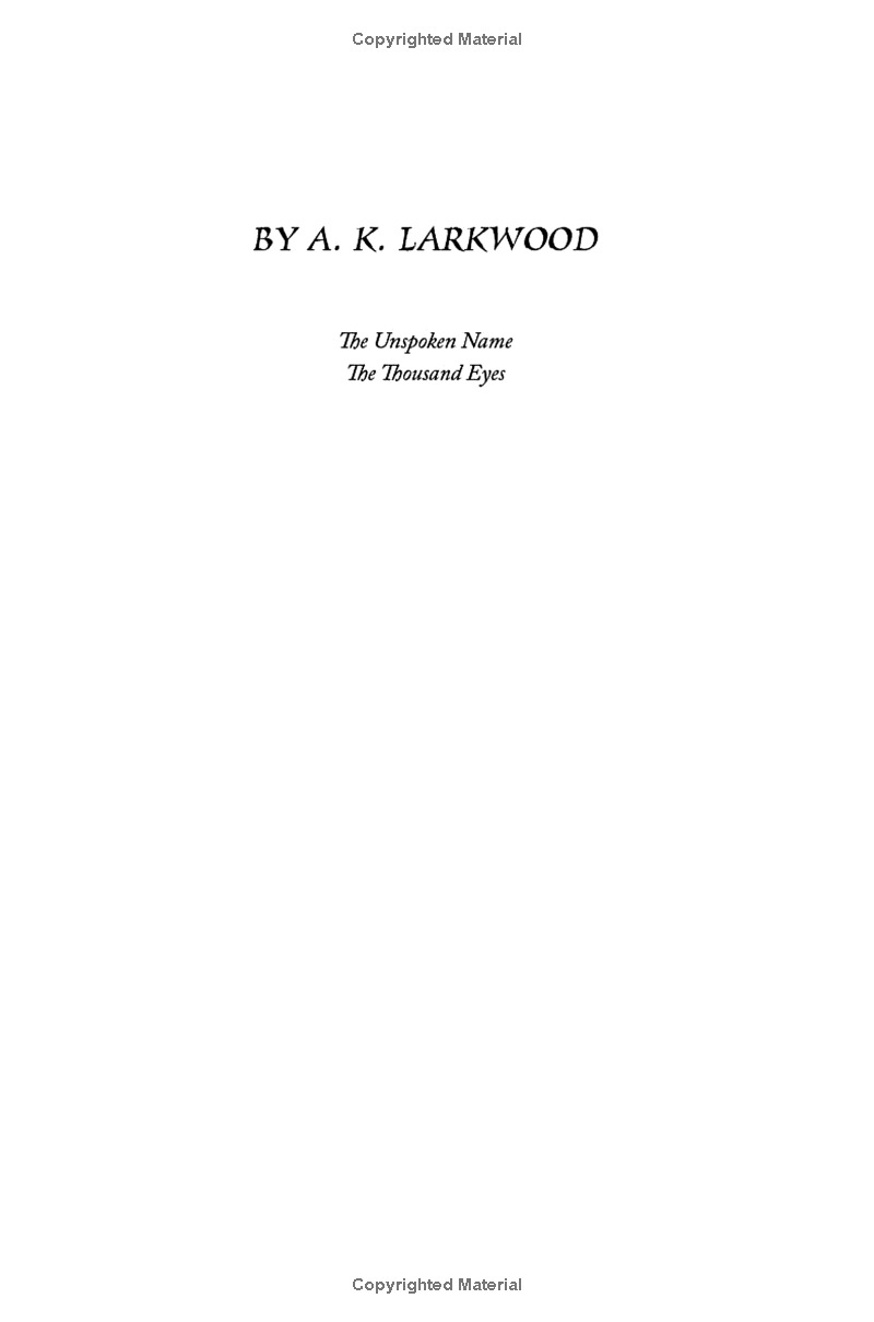 the serpent gates 1: the unspoken name