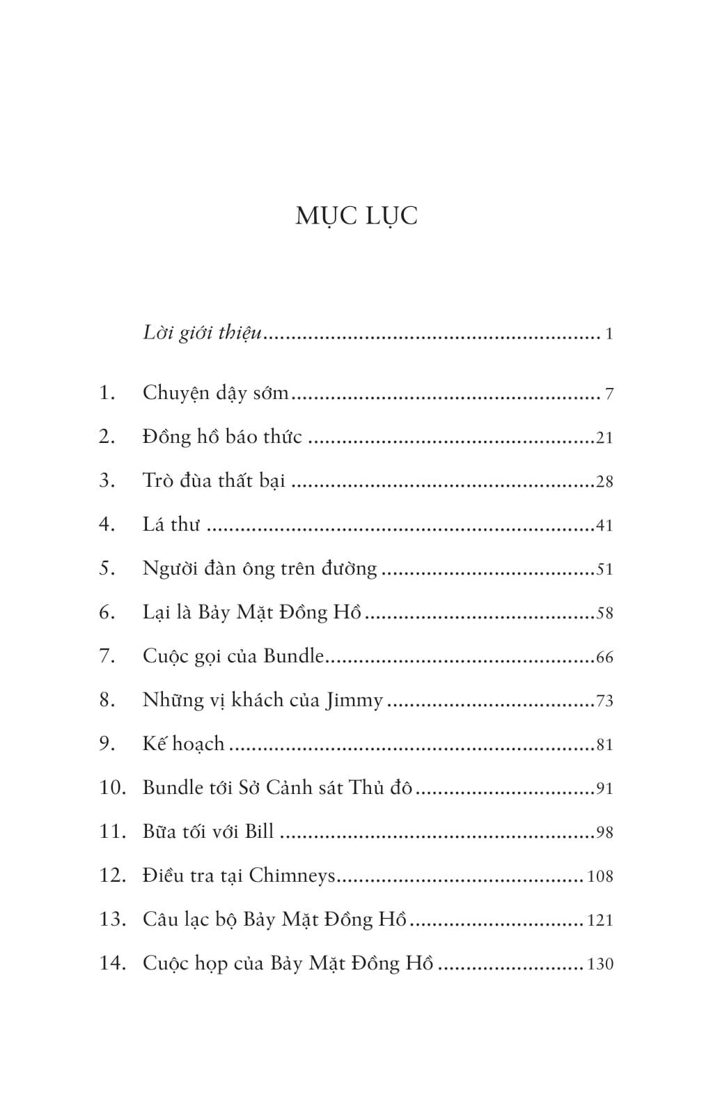 The Seven Dials Mystery - Ky An Bay Mat Dong Ho