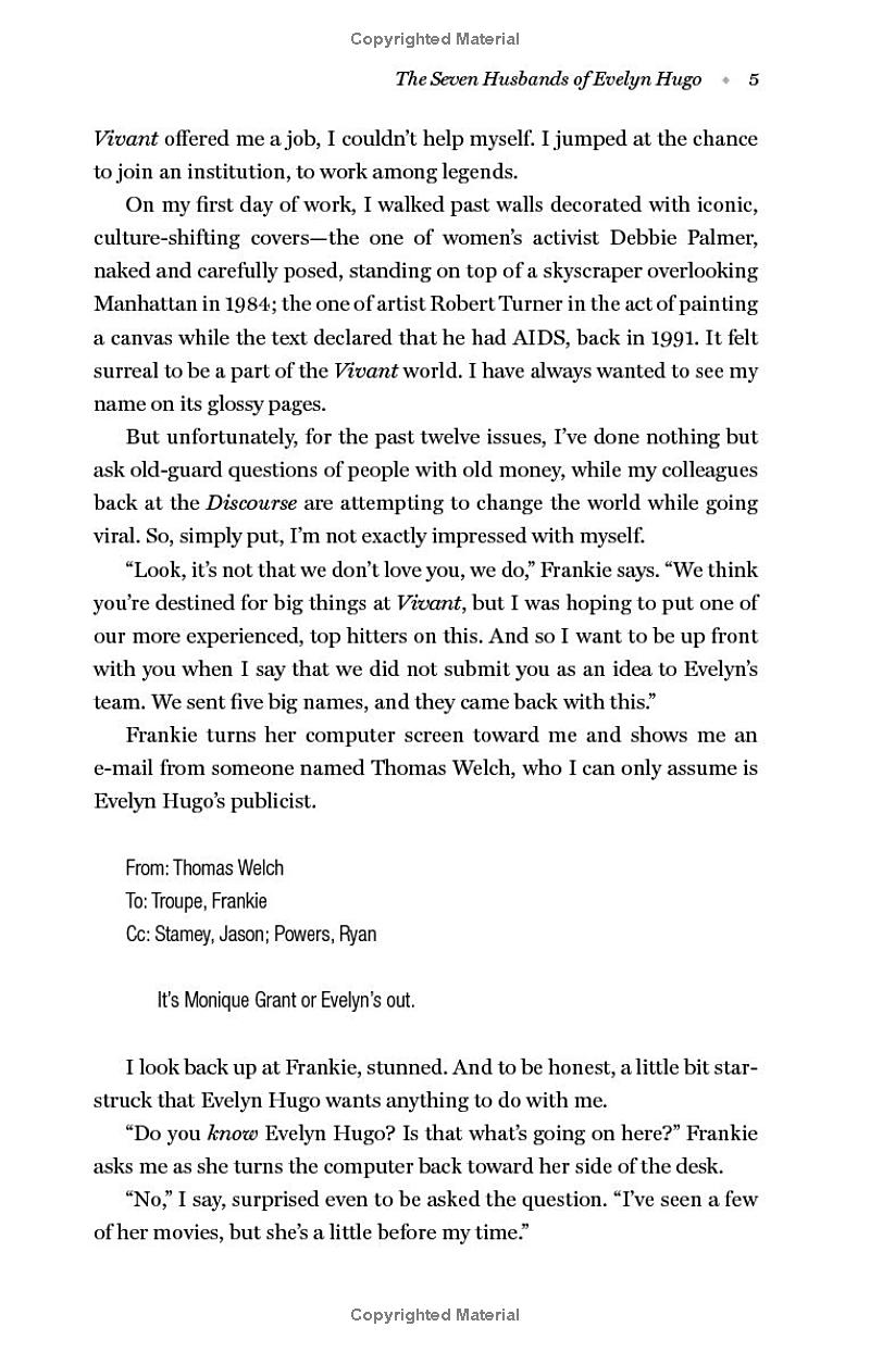 the seven husbands of evelyn hugo