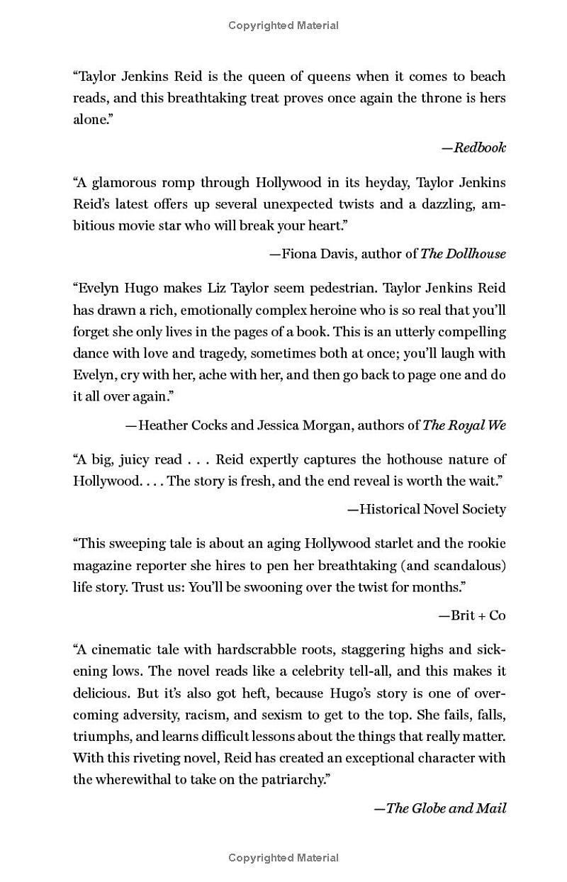 the seven husbands of evelyn hugo