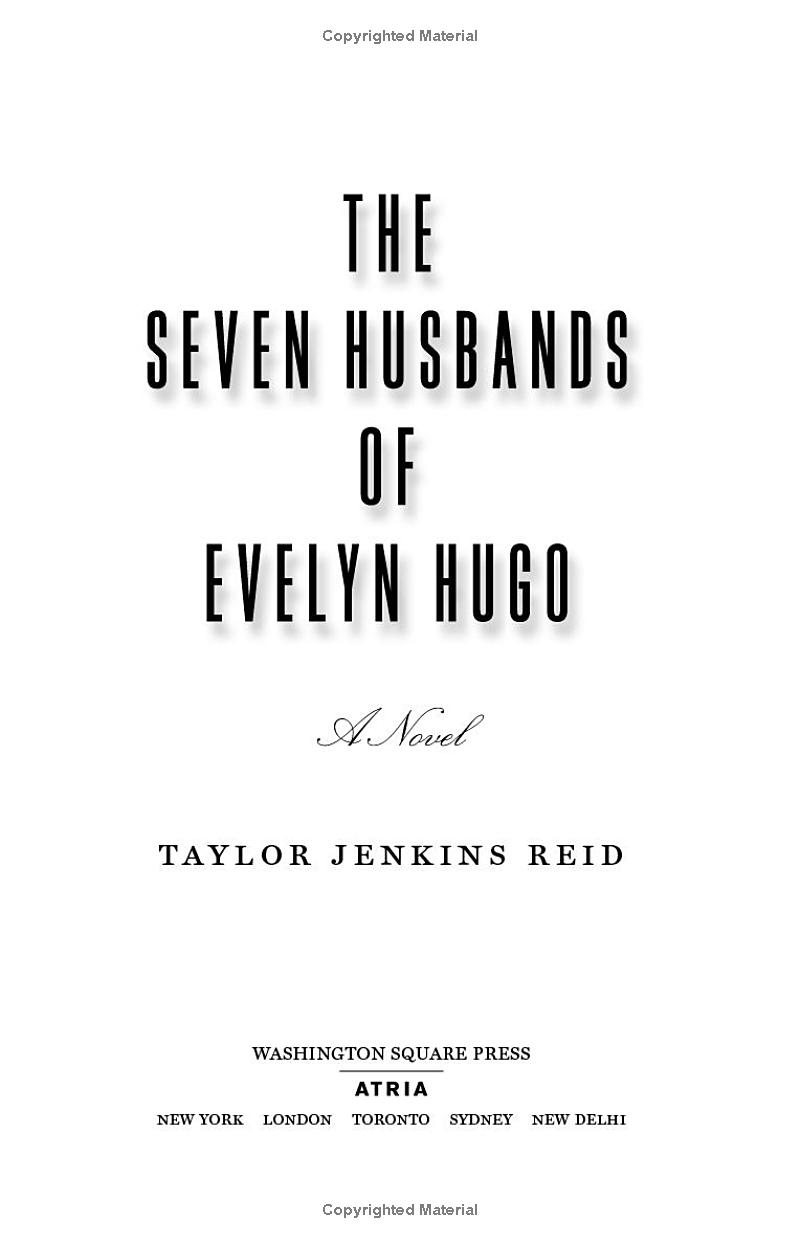 the seven husbands of evelyn hugo