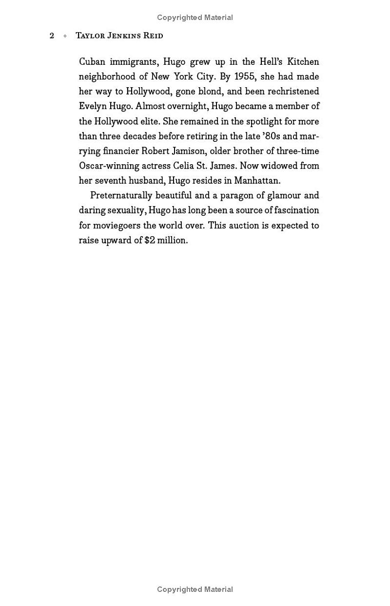 the seven husbands of evelyn hugo