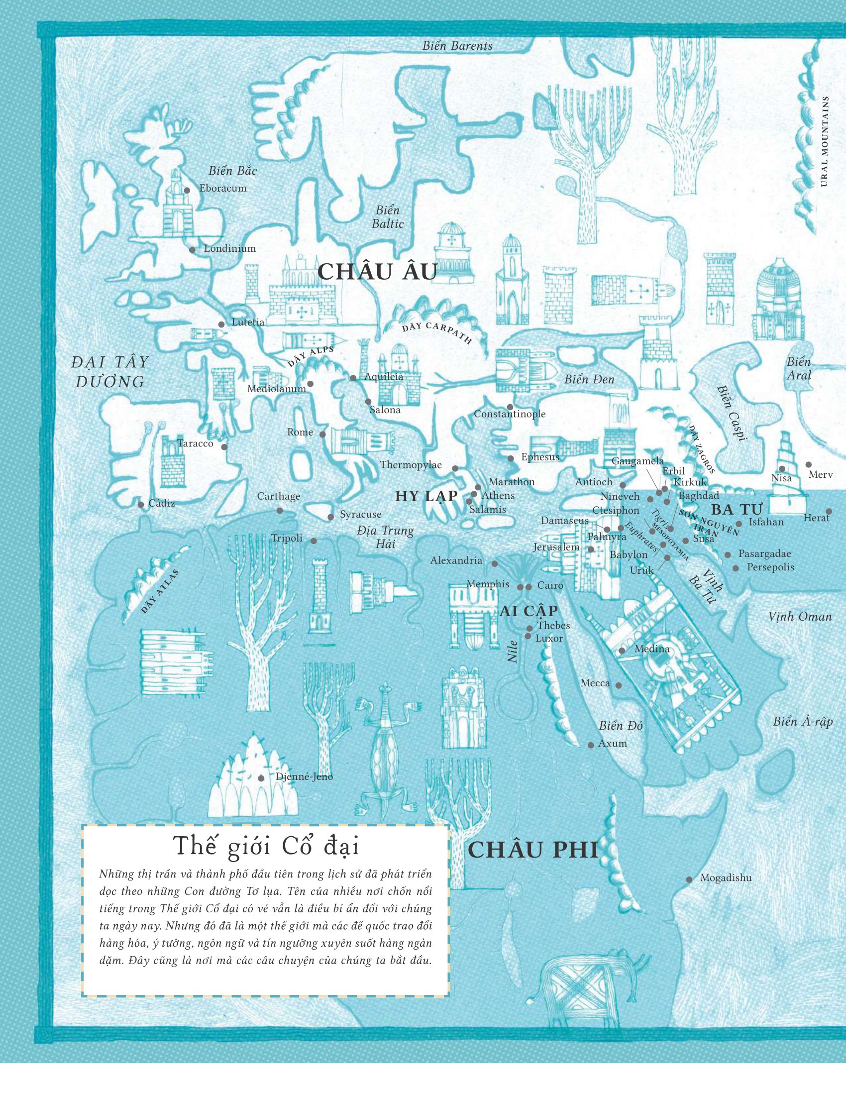 the silk roads - những con đường tơ lụa và những trang sử phi thường tạo nên thế giới