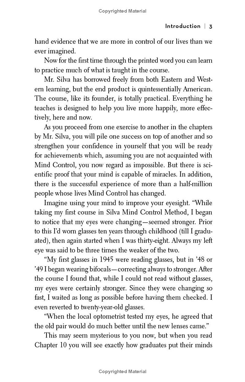 the silva mind control method