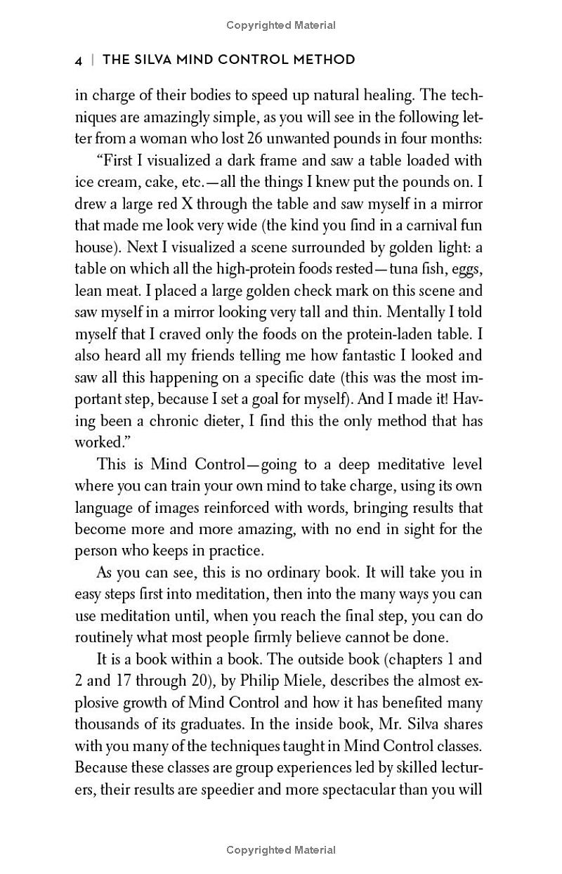 the silva mind control method