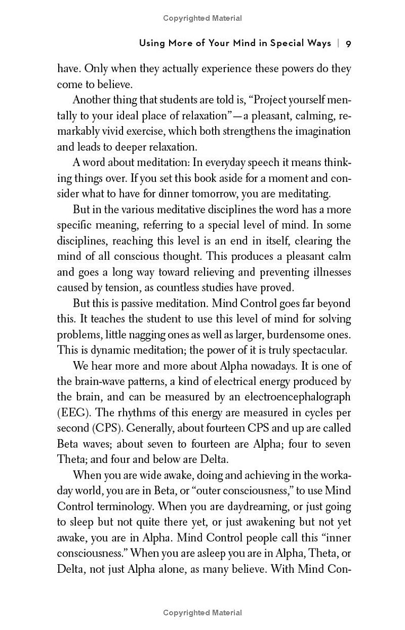 the silva mind control method