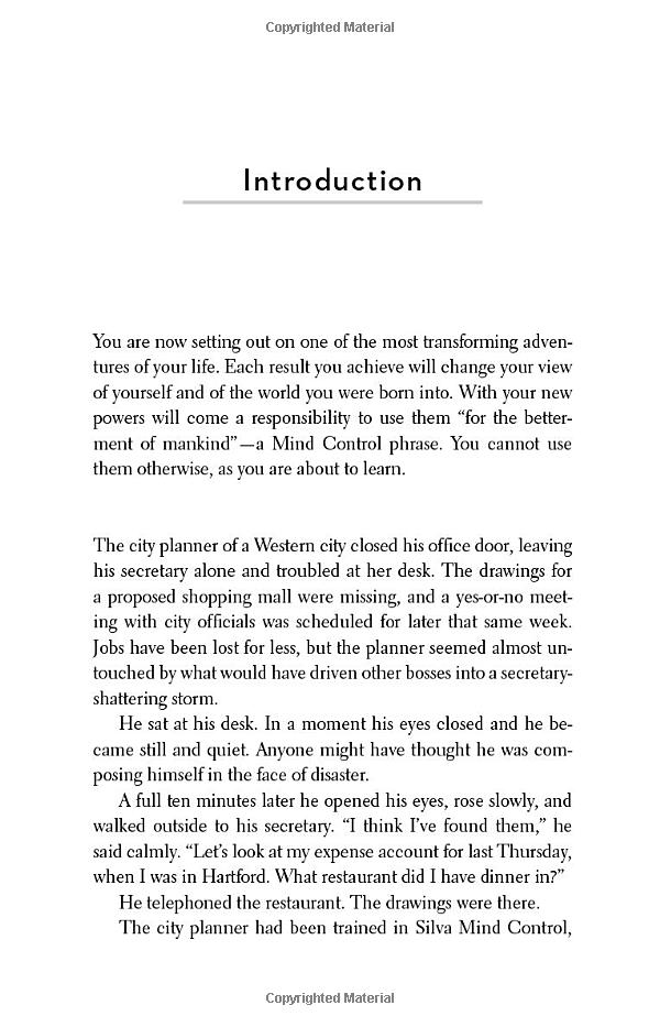 the silva mind control method